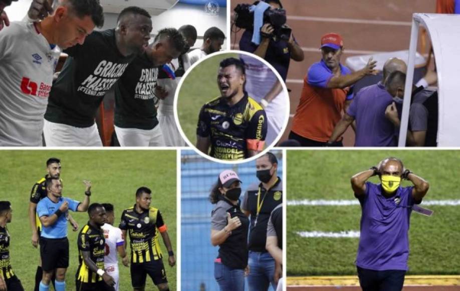 Las imágenes que nos dejó la disputa del partido de ida de la final de las vueltas que empataron 0-0 Real España y Olimpia en el estadio Olímpico Metropolitano de San Pedro Sula. Fotos Neptalí Romero