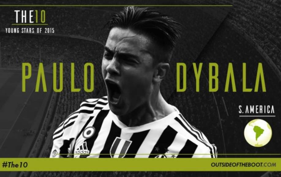 8. Paulo Dybala es un futbolista argentino. Juega de delantero y su club actual es la Juventus de Turín de la Serie A de Italia. Tiene una gran habilidad con su pierna zurda, pero maneja muy bien su pierna derecha.