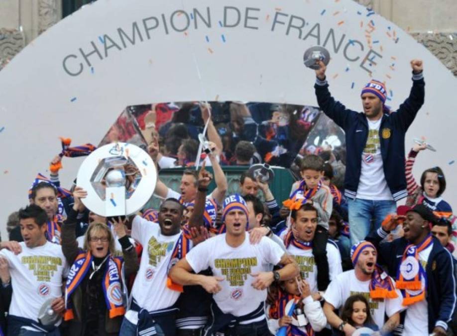 En Francia está el caso del Montpellier, monarca en 2012 y último conjunto en quedarse con el título de la Ligue 1 antes que comenzara el reinado del millonario París Saint-Germain.