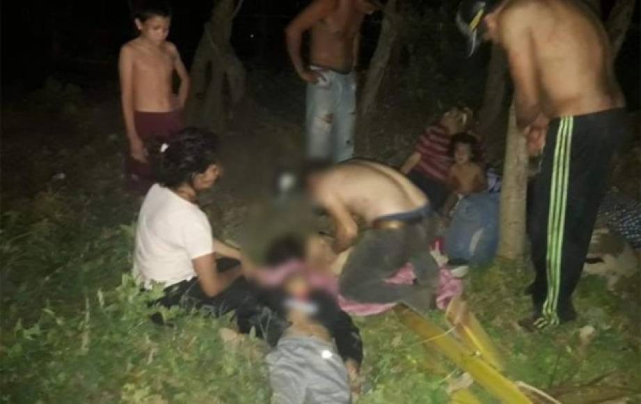 En su mayoría, los heridos eran hondureños. Exactamente 17 eran de Honduras y 2 de El Salvador, informaron las autoridades mexicanas.