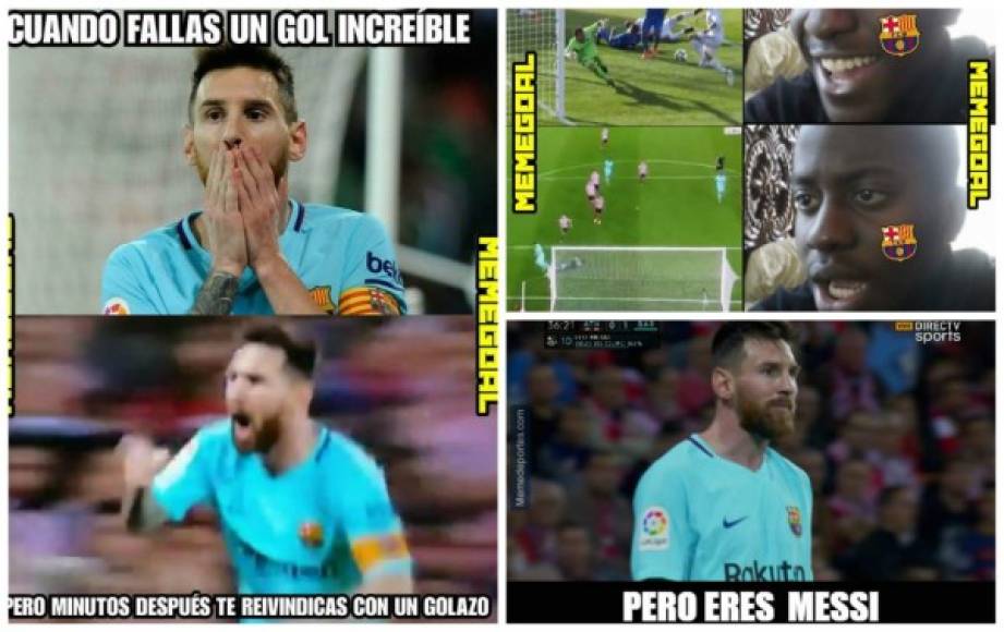 Estos son los mejores memes que nos dejó el triunfo del Barcelona contra el Athletic de Bilbao en San Mamés, donde Messi y Paulinho marcaron.