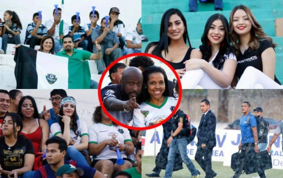 Las imágenes del ambiente que se ha vivido en la final de la Liga de Ascenso de Honduras que disputan Santos FC y Olancho FC en Siguatepeque. Fotos Neptalí Romero