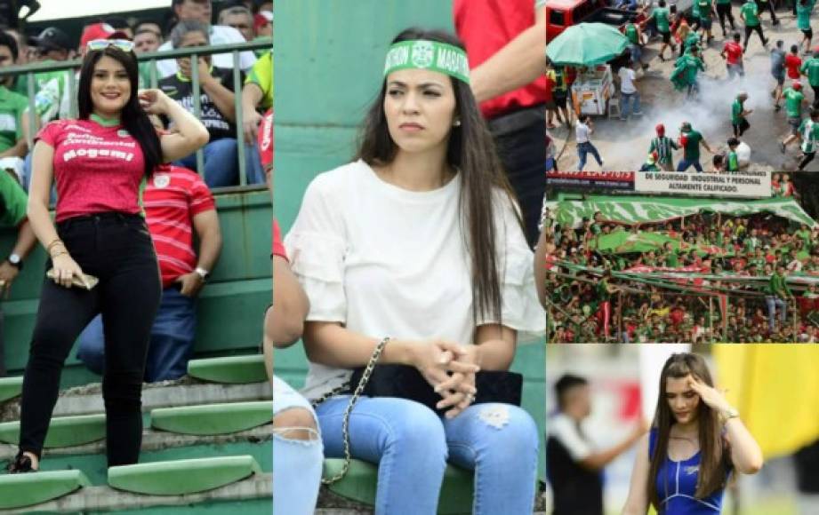 Las imágenes del ambiente que se ha vivido en el partido de vuelta de las semifinales entre Marathón y Motagua por el Torneo Clausura 2019.