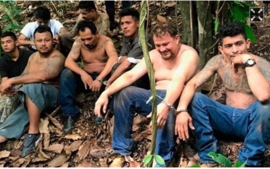 Los pandilleros de la MS-13 detenidos a finales de julio se escondían en el lugar conocido como La Cumbre en la montaña de El Merendón, pero ya les seguían la pista.