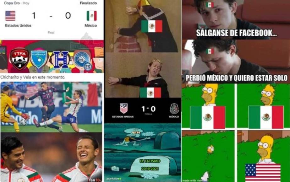 La Selección de México es víctima de los memes en las redes sociales tras su derrota frente a Estados Unidos en la final de la Copa Oro 2021.