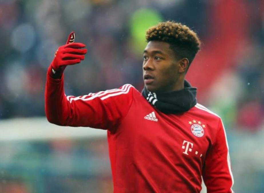 David Alaba del Bayern Múnich hace varias temporadas lo han querido fichar en el Real Madrid.