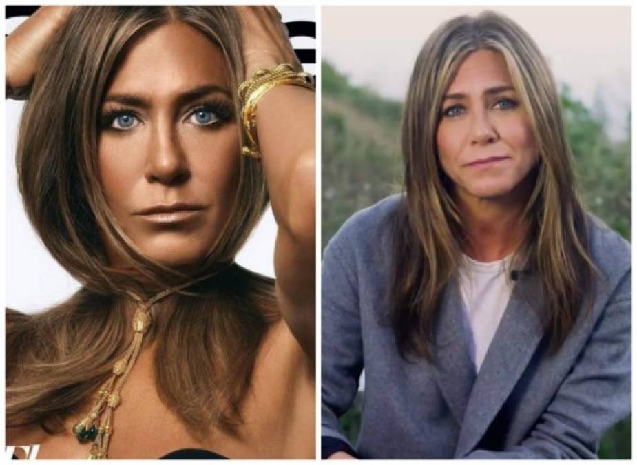 En una entrevista grabada y publicada en en las redes de InStyle se puede apreciar como luce realmente Aniston.<br/><br/>