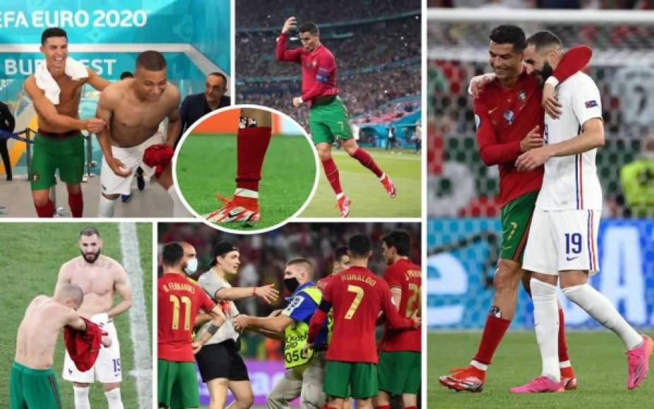 Las imágenes del partidazo que protagonizaron Portugal y Francia en la Eurocopa, con Cristiano Ronaldo llevándose los focos. <br/><br/>Fotos - EFE/AFP