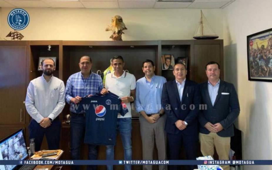 Juan Pablo Montes: El capitán renovó por dos años con el Motagua, bicampeón del fútbol hondureño.