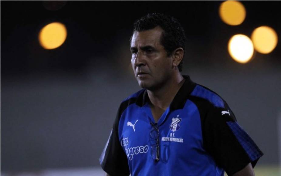 El entrenador Nerlin Membreño no seguirá dirigiendo al Honduras Progreso, al que llegó a mitad del Torneo Apertura 2017-2018.