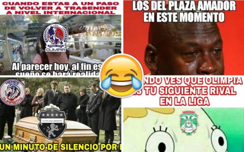 El Olimpia le dio una paliza histórica (1-7) al Plaza Amador en la ida de la semifinal de la Concacaf League y los memes no se han hecho esperar.