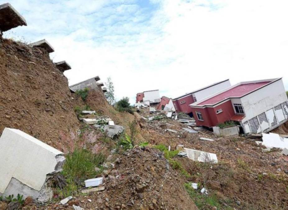 Alrededor de 180 viviendas eran las construidas en la residencial Ciudad del Ángel.