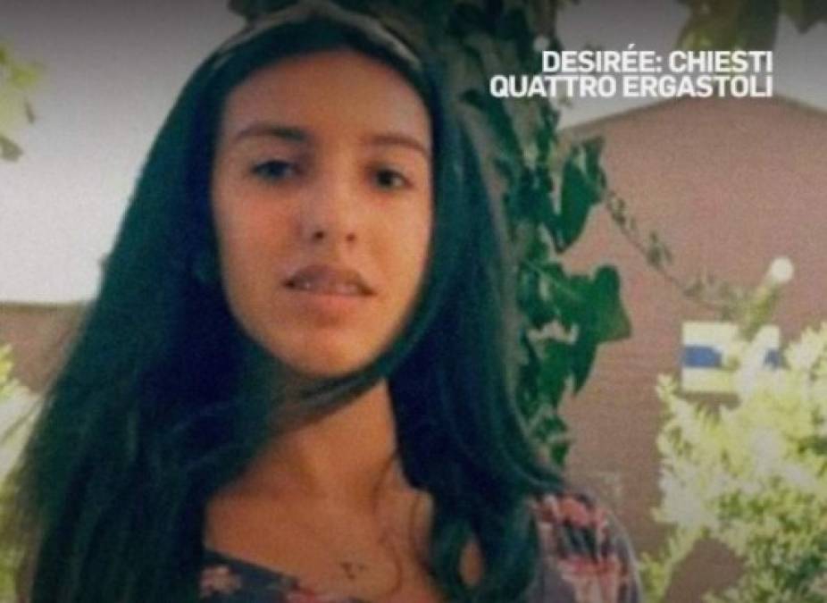 El cuerpo de Desiree Mariottini, de 16 años, fue encontrado en octubre de 2018 en un edificio abandonado utilizado por traficantes de drogas en el barrio de San Lorenzo de Roma y las investigaciones se centraron pronto en que la joven había sido drogada y violada en grupo.