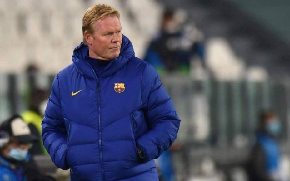 Ronald Koeman le ha pedido fichajes al Barcelona y de paso ha pretendido seguir pasando la escoba en el cuadro culé. Sin embargo, todo indica que tendrá que esperar hasta el próximo mes de junio.