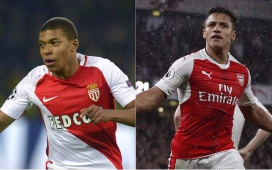 Según apunta este domingo Goal, el Manchester City retomará su interés en Kylian Mbappé si Alexis Sánchez se marcha al PSG. El chileno es la prioridad para Pep Guardiola, pero los parisinos habrían intensificado las negociaciones por el jugador del Arsenal.