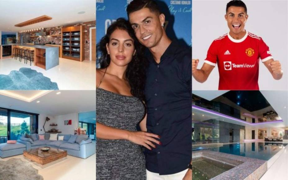 La prensa inglesa ha revelado la impresionante mansión en donde estará viviendo Cristiano Ronaldo tras decidir regresar al Manchester United. Fotos jackson-stops.co.uk