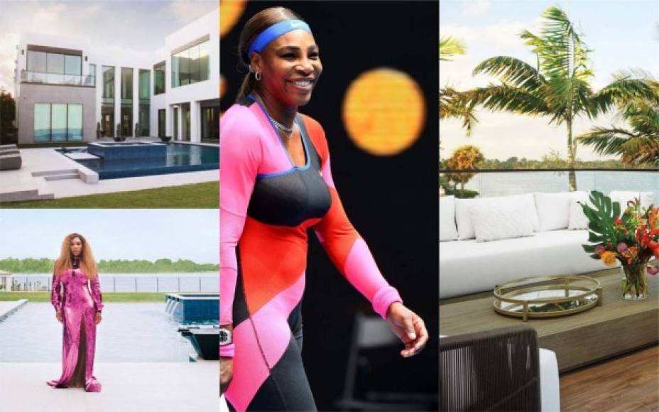 La famosa jugadora de tenis Serena Williams ha causado revuelo en las últimas horas al presumir la espectacular nueva mansión que adquirió en Miami. Fotos Architectural Digest.