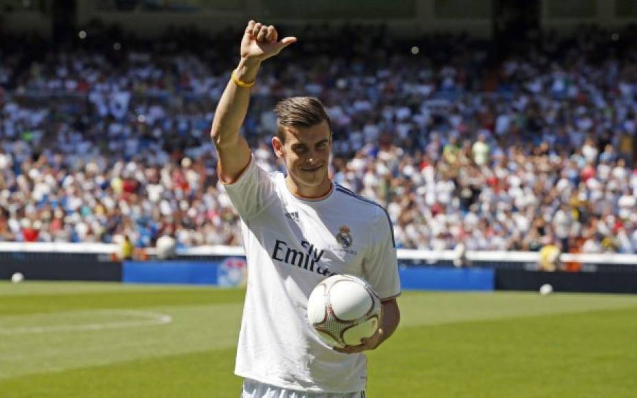 3. Gareth Bale (del Tottenham al Real Madrid, en 2013), 91 millones de euros.