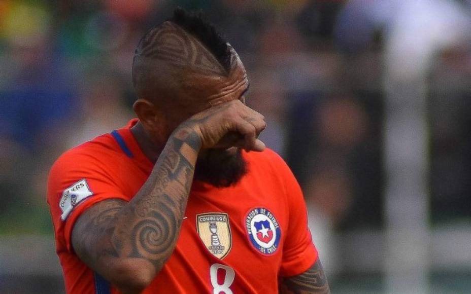 Arturo Vidal (Chile / Bayern Múnich): Mediocentro todoterreno, con llegada al área y un poderío físico envidiable.