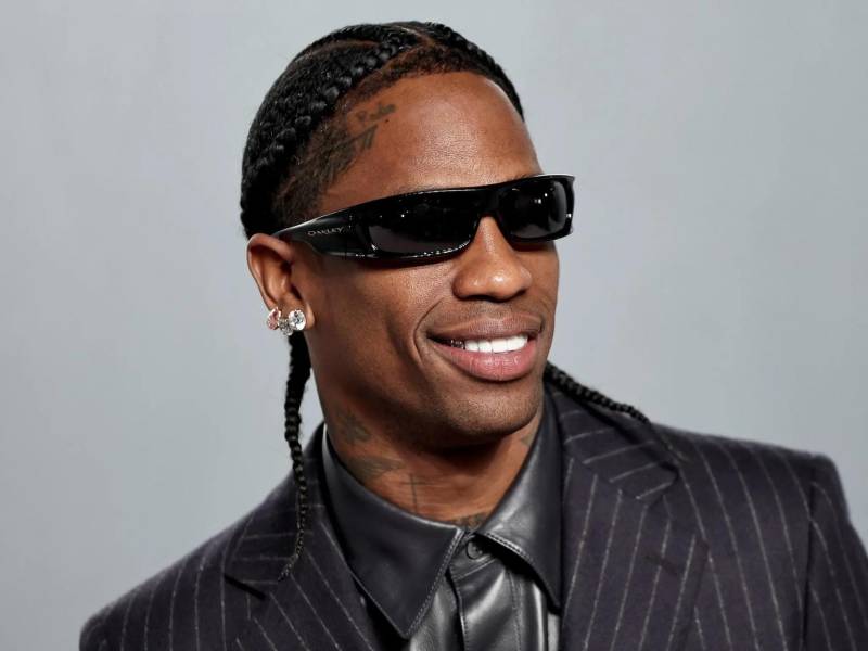 El rapero Travis Scott en una foto de archivo.