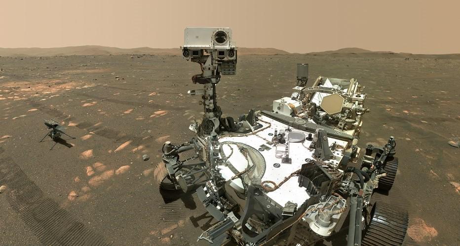 Fotografías del Perseverance de la NASA en la superficie de Marte.