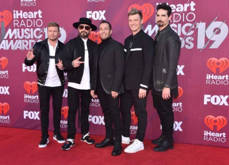 Los Backstreet Boys: Brian Littrell, AJ McLean, Howie Dorough, Nick Carter y Kevin Richardson llegarón para deleitar al público con su música.