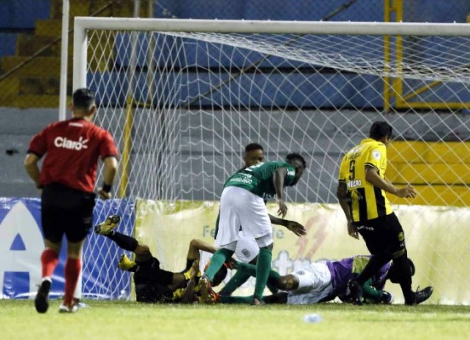 En la última jugada, Yustin Arboleda evitó la victoria del Real España.