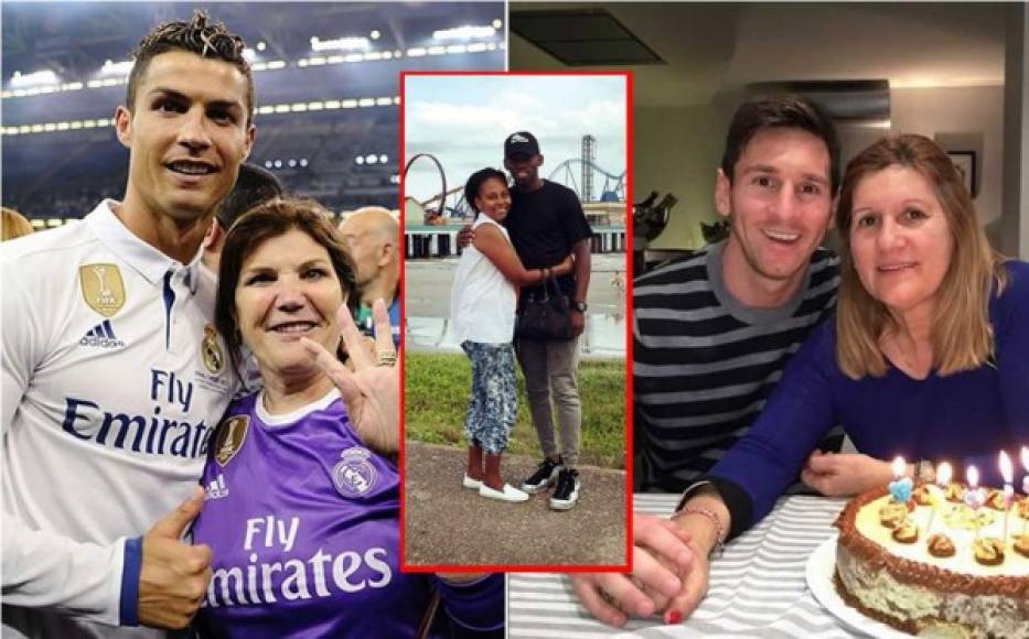 Para celebrar el Día de la Madre, te presentamos a las mamás de algunos conocidos futbolistas a nivel mundial.