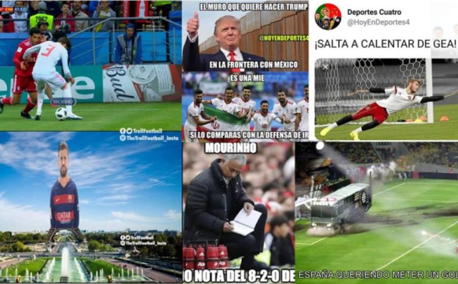 Estos son los mejores memes que nos dejó el partido entre Irán y España en el Mundial de Rusia 2018.