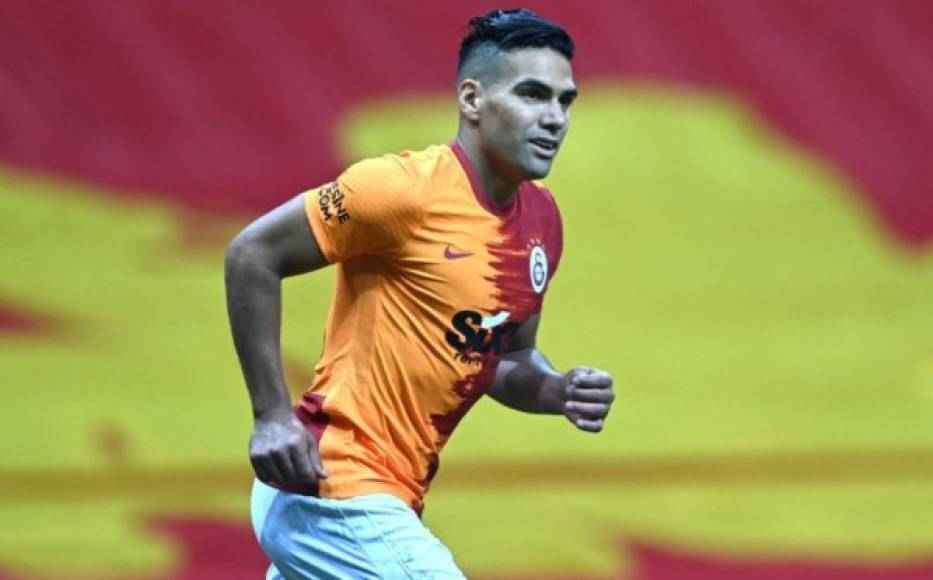 Radamel Falcao tiene las horas contadas como jugador del Galatasaray de Turquía. Foto AFP.