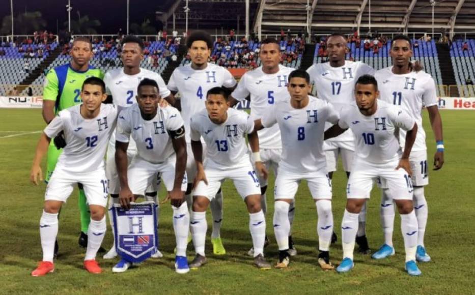 Este fue el equipo que saltó al campo contra Trinidad y Tobago. Son cuatro los cambios que presenta Honduras para enfrentar a Martinica.