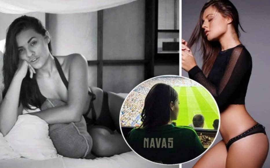 La actriz Valeria Mobley interpretará el papel de la mujer de Keylor Navas, la ex modelo Andrea Salas, en la película 'Hombre de fe' sobre la vida del portero costarricense del Real Madrid. ¡Conócela!
