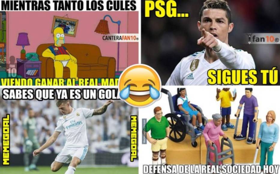 Estos son los mejores memes que nos dejó la victoria del Real Madrid (5-2) sobre la Real Sociedad. Elogios a Cristiano Ronaldo y burlas a Benzema.