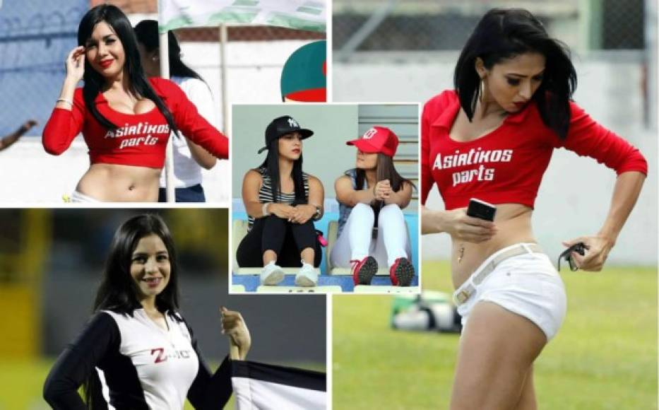 La octava jornada del Torneo Apertura 2017-2018 de la Liga Nacional del fútbol hondureño fue engalanada por bellas chicas.