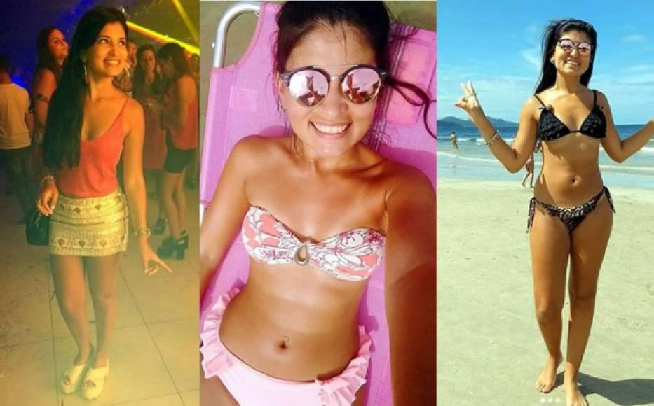 Conoce a Rocío Quiróz Bogner, la bella novia de un jugador extranjero que milita en la Liga Nacional del fútbol hondureño.