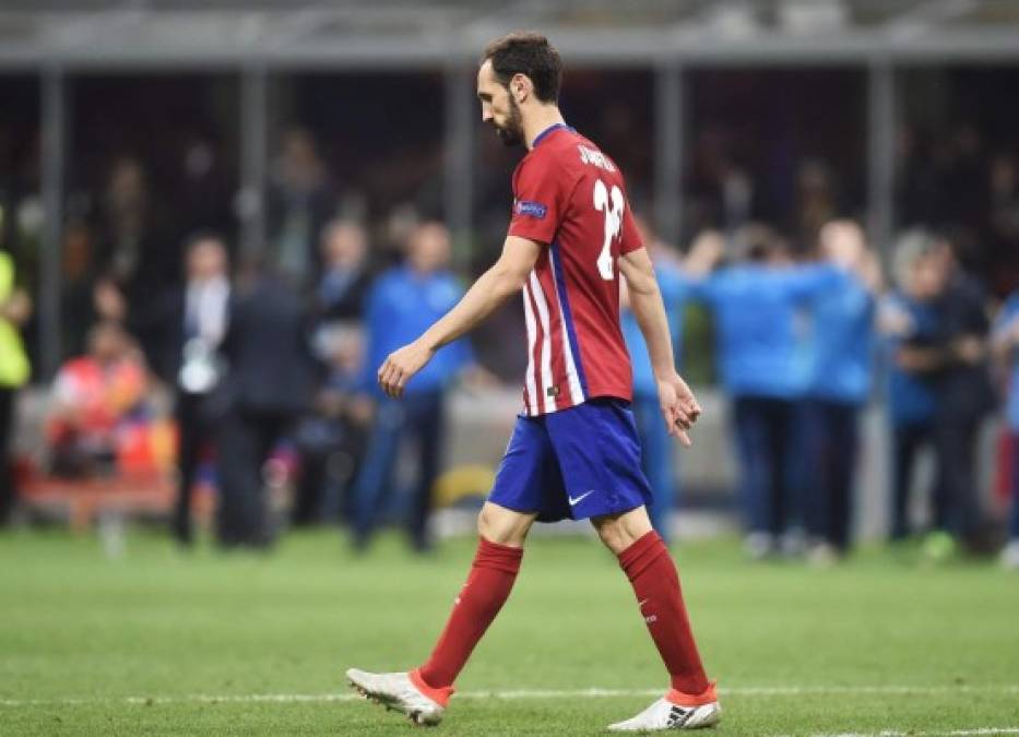 Juanfran falló el penal decisivo para Atlético. Foto EFE.