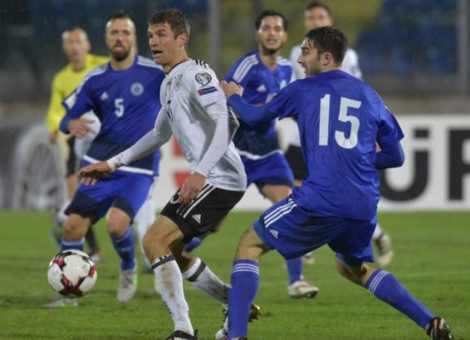 En el 2006, la selección de Alemania no tuvo piedad de San Marino y le recetó una goleada histórica de 13-0.