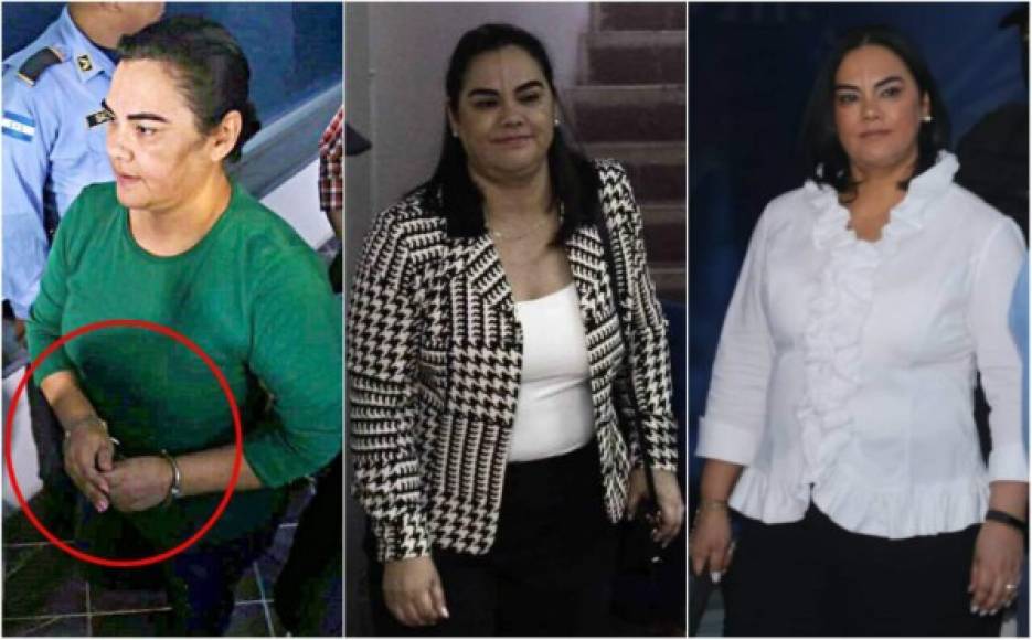 La ex Primera Dama, Rosa Elena Bonilla de Lobo o 'Mi Rosa' como la llama su esposo, el expresidente Porfirio Lobo, fue declarada culpable por ocho delitos de fraude y tres de apropiación indebida. A ella se le han visto varias transformaciones no solo en el vestuario, también en sus gestos durante año y medio que ha permanecido recluida en la cárcel de mujeres. Mirá a continuación sus fotos durante el juicio denominado Caja Chica de la Dama.