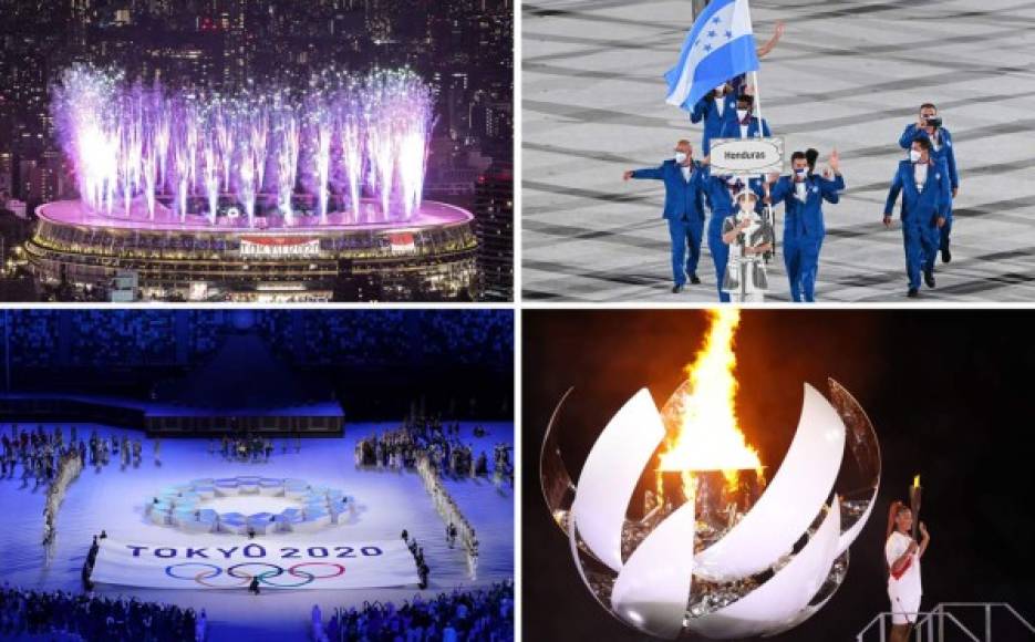 Los Juegos Olímpicos de Tokio comenzaron con la ceremonia de apertura este viernes al ritmo de la tradición más nipona, con la madera y la historia de su capital como protagonistas bajo las luces blancas y rojas de su bandera. La delegación de Honduras estuvo presente.