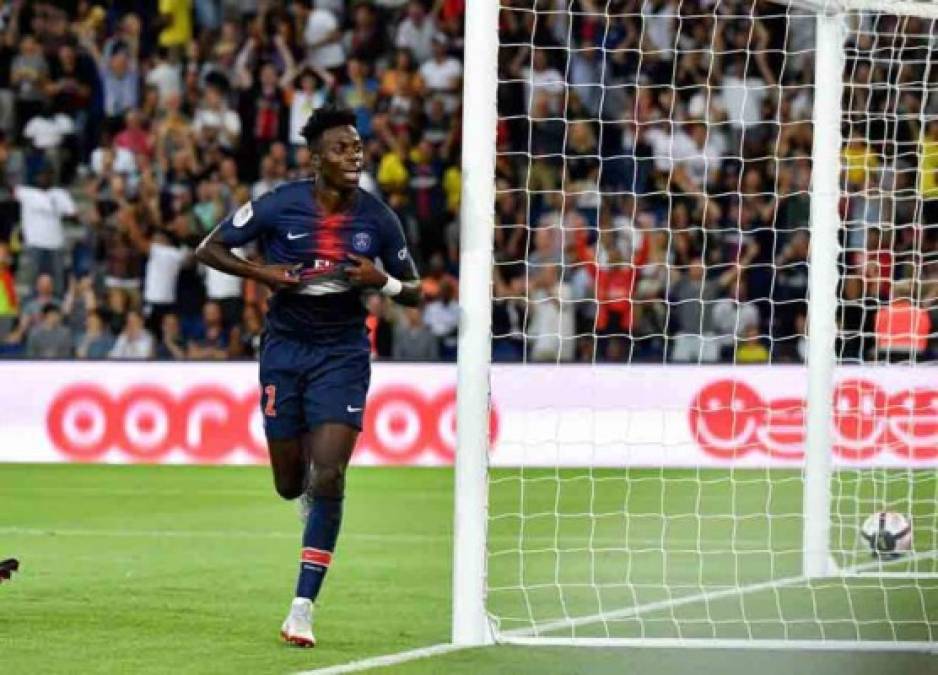 Timothy Weah: Es hijo del mítico George Weah y comienza a destacar en nada más y nada menos que el PSG de Francia. El atacante juega con la seleción de Estados Unidos.