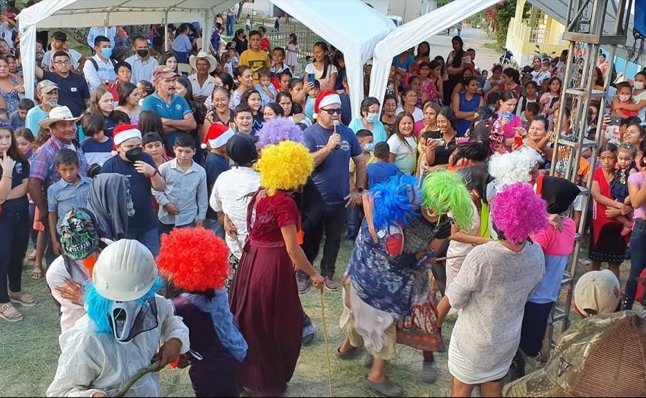 “Primero Corpus”, grupo de solidarios hondureños realiza masivo evento navideño