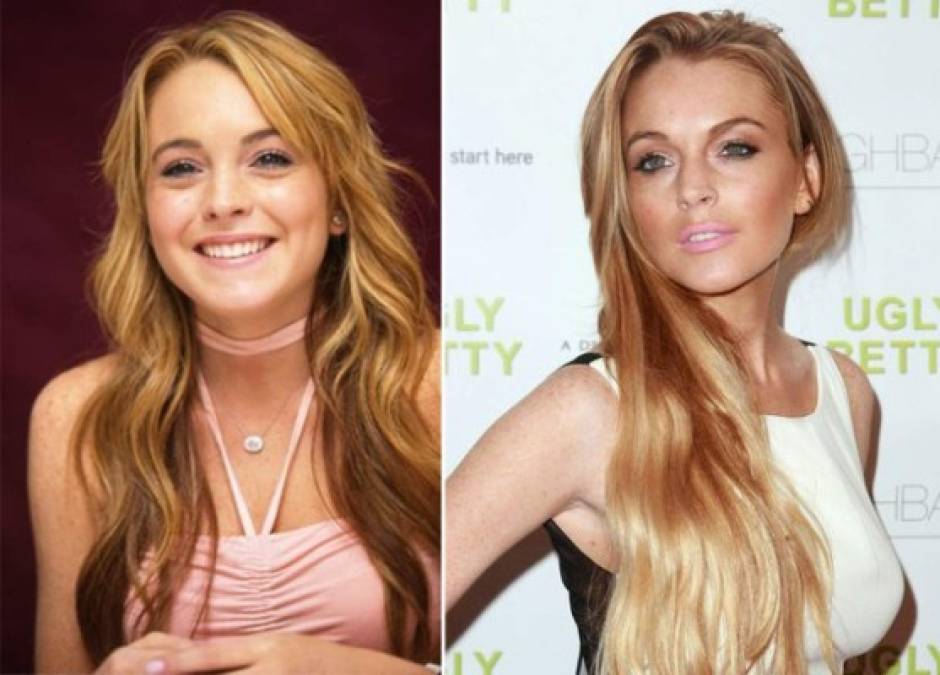 Lindsay Lohan: Ha atravesado mucho durante su carrera como actriz y cantante dejando atrás a aquella muchachita sonriente que interpretó a 'Cadie' en 'Mean Girls'.