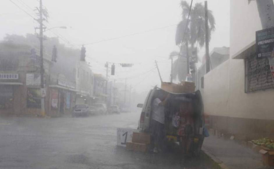 La infraestructura sufrió tras el impacto del poderoso huracán.