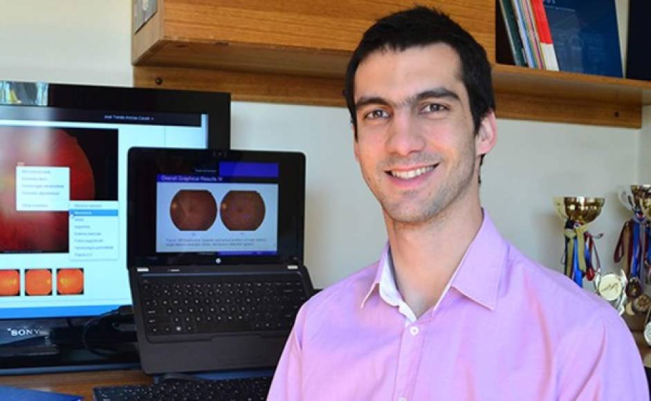 José Tomás Arenas creó una plataforma de cribado de imágenes y telemedicina para prevenir la ceguera de la diabetes.