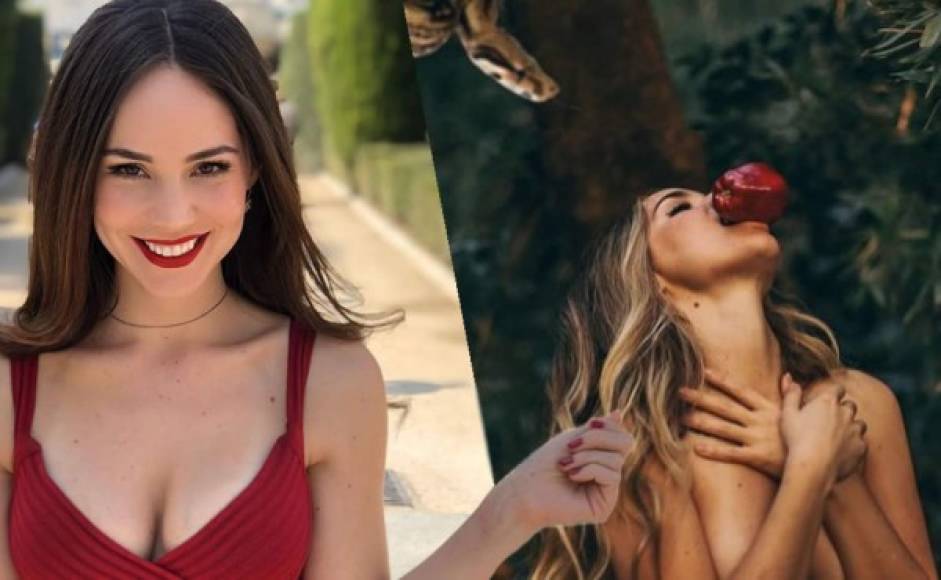 La actriz y sobrina de Thalía tentó a sus seguidores en Instagram publicando varias imágenes bajo el título de “Paraíso perdido”.<br/>