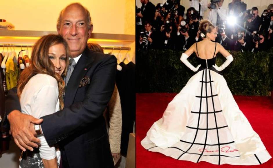 Entre todas las famosas Sarah Jessica Parker ha tenido un lugar especial dentro de la firma de Óscar de la Renta.