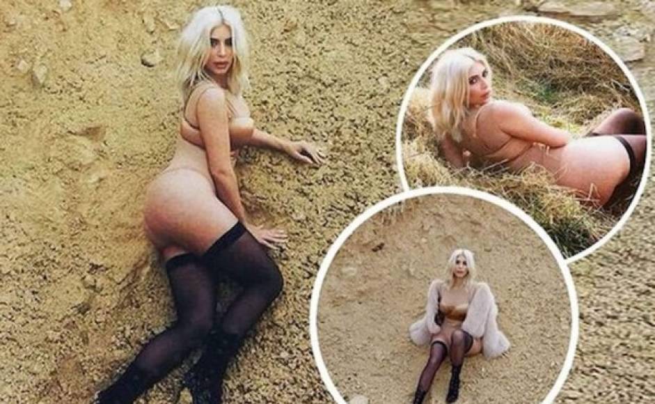 Kim Kardashian no sólo es la reina de la polémica sino la estrella que más fotos provocadoras sube a sus páginas en Facebook, Twitter e Instagram.