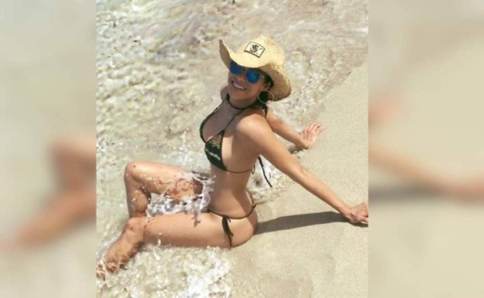 La hondureña respondió con humor a quienes la críticaron por publicar una foto en bikini en sus redes sociales.