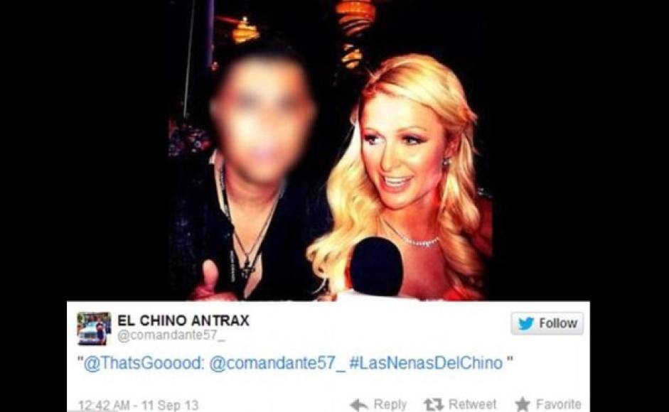 "Joaquín Guzman, el tercer hijo del segundo matrimonio del 'Chapo' se mostró junto a París Hilton en las redes sociales. "
