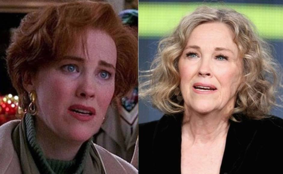 Catherine O'Hara (Kate McCallister, mamá de Kevin) nació en 1954 en Canadá. Después de haberla visto en 'Mi Pobre Angelito' hizo otras películas como Beetlejuice (de Tim Burton), El Experto y Un Poderoso Viento.